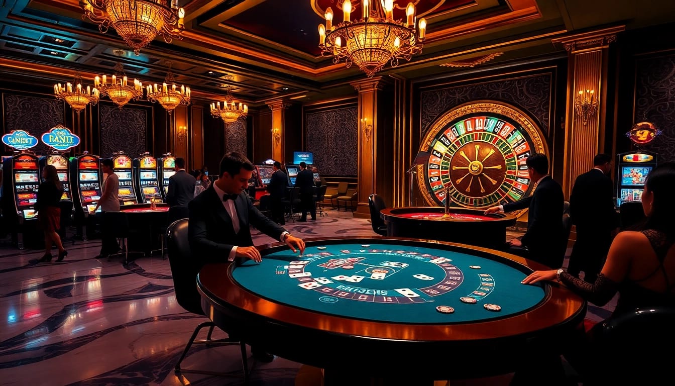 Experience the thrill of gambling at https://kk55.fit/ with elegant casino tables and exciting gameplay.