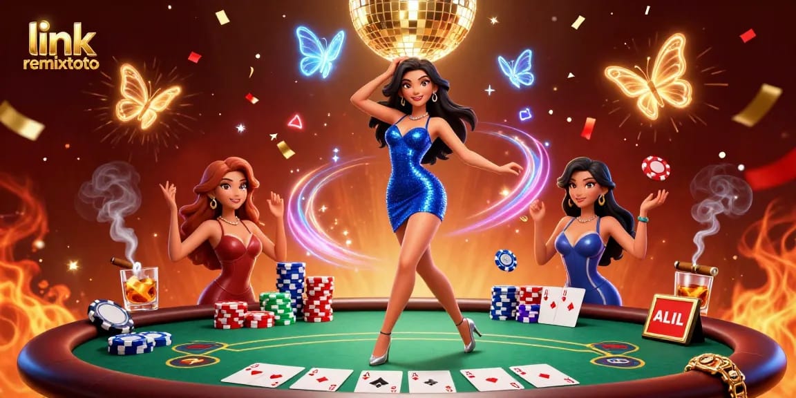 Experience the thrill of gaming with link remixtoto, where vibrant colors and poker action await!