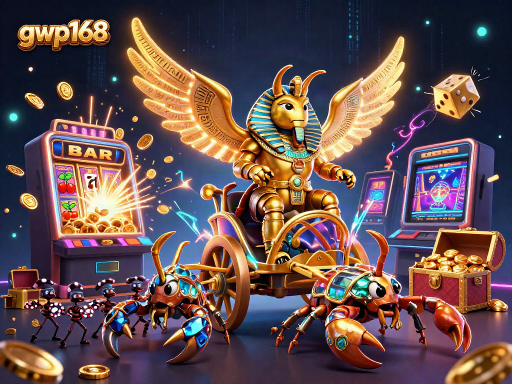 Menangkan jackpot di gwp168 dengan mesin slot berkilauan dan karakter menarik.
