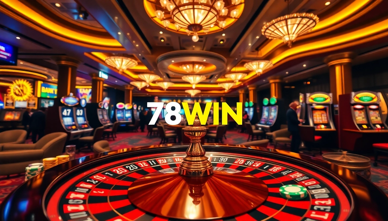 Experience top-tier gaming at nhà cái 78WIN có uy tín không with rich visuals of poker and roulette games.