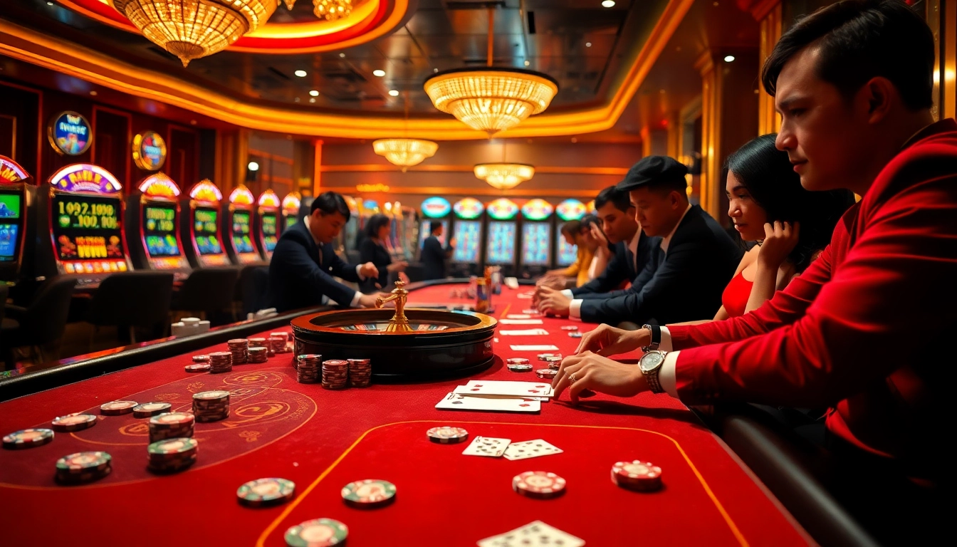 Experience the thrill of winning at haywin's luxurious casino tables.