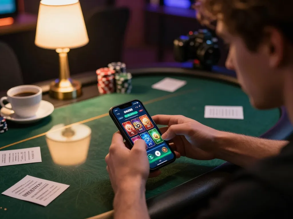 Engaging with the open88 mobile casino app for strategic gameplay and winning opportunities.
