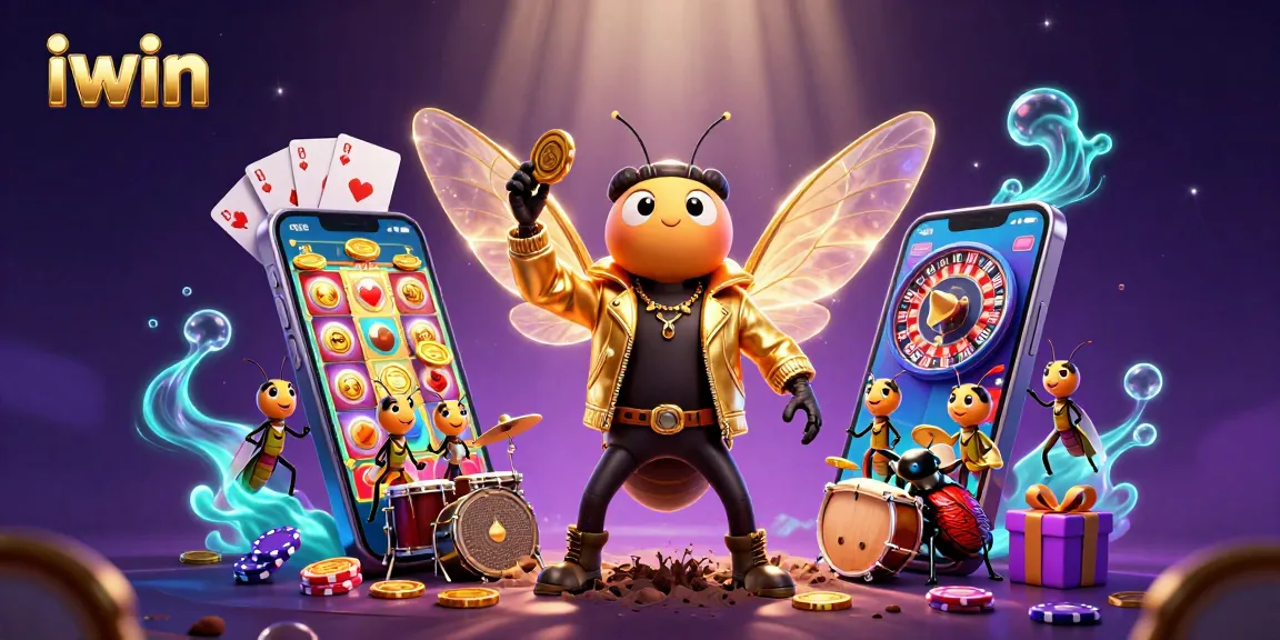 Engage in vibrant iwin casino gameplay featuring rich 3D characters amidst explosive slots action.