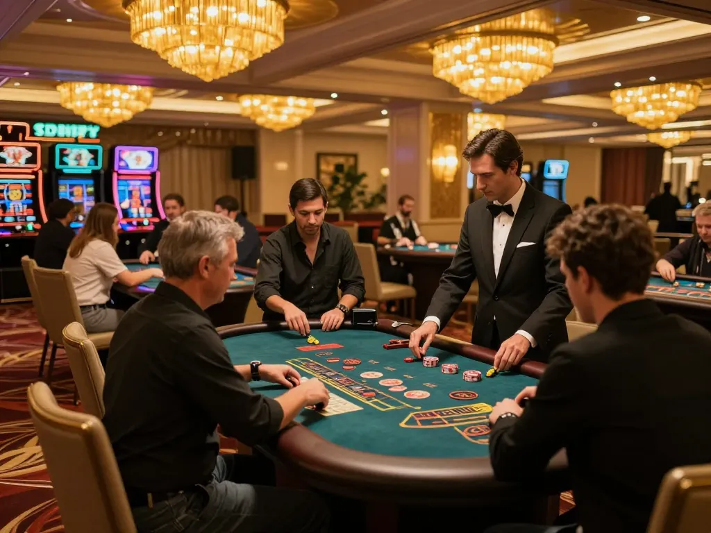 Experience the thrill at TR88 link with exciting gameplay in a vibrant casino atmosphere.