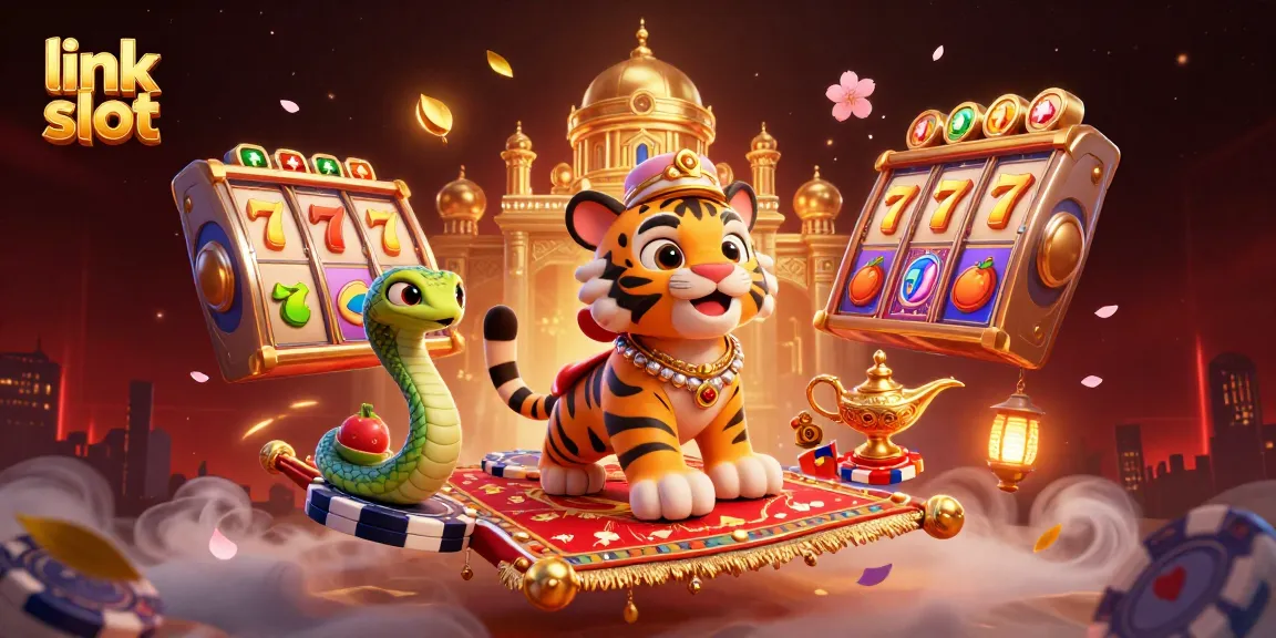 Mainkan link slot dengan karakter sultan dan simbol keberuntungan di kasino virtual.