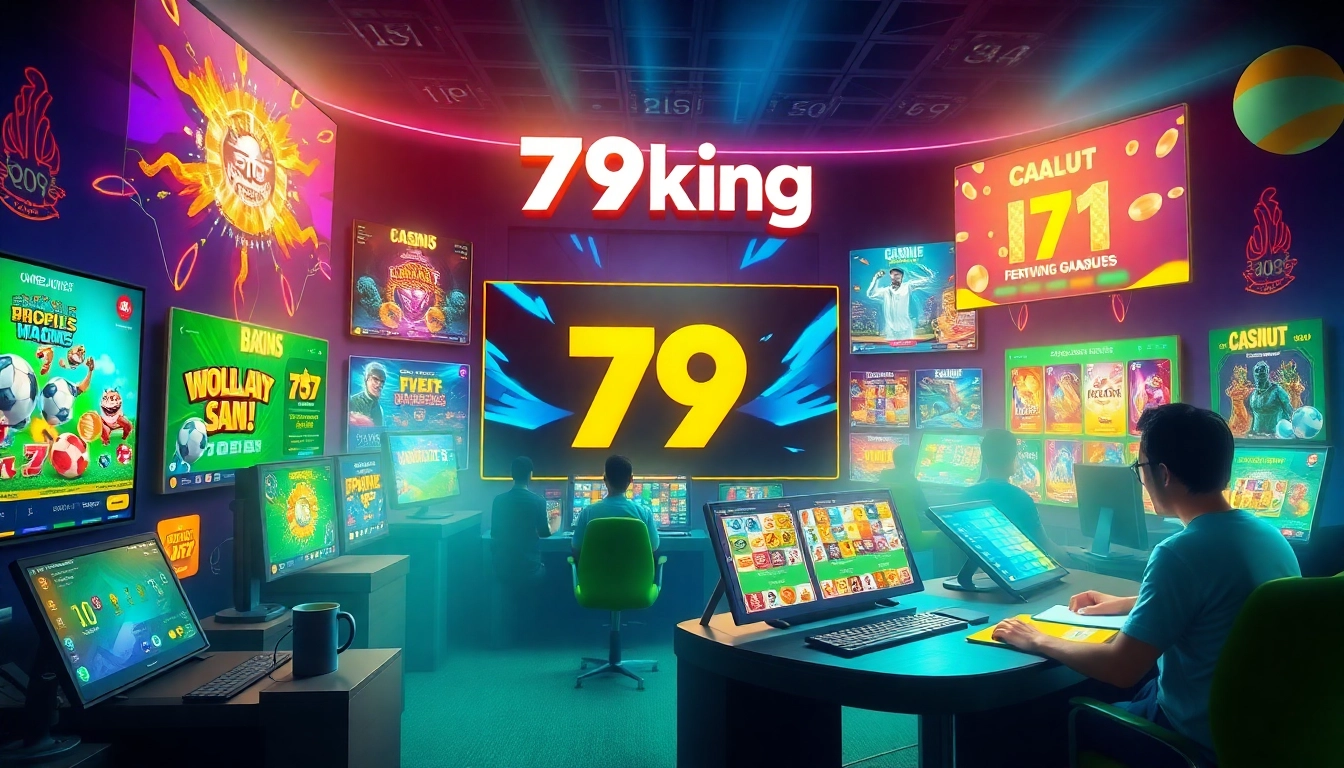 Experimenta el vibrante mundo de juegos de 79king, mostrando la emoción de los casinos en línea y las apuestas.
