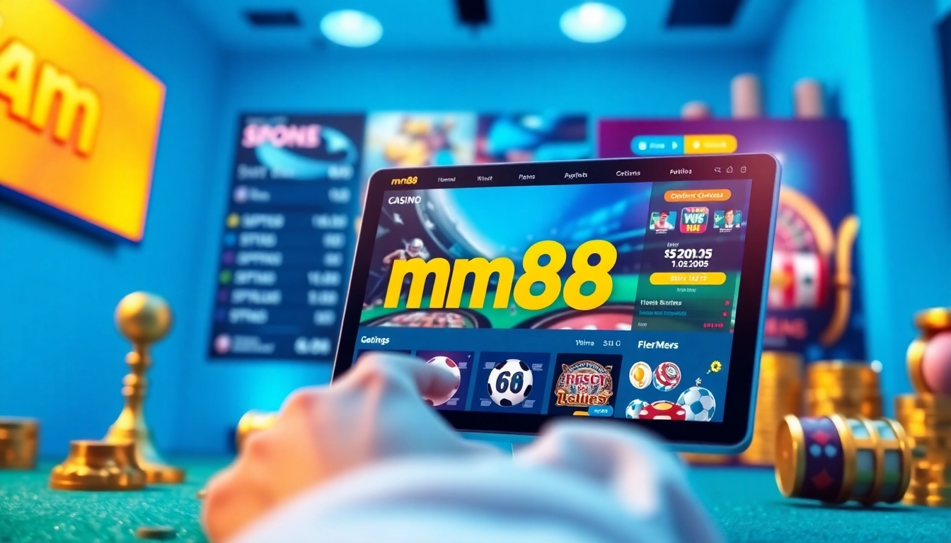 Engaging mm88 online betting platform offering diverse gaming options and exciting promotions.