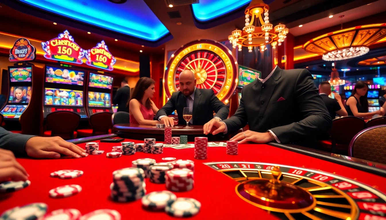 Experience the excitement of MM88 at a vibrant casino table with thrilling games.