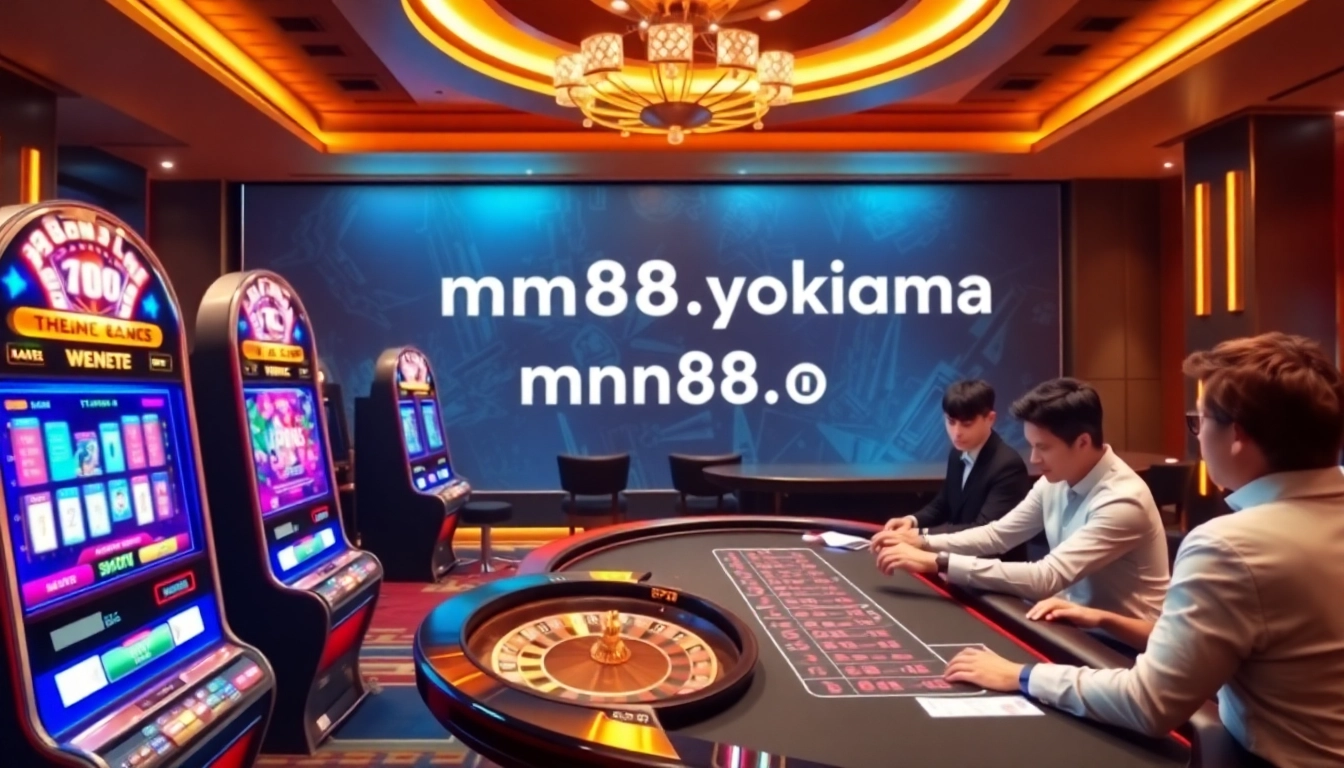 Enjoying online gaming at mm88.yokohama with vibrant slots and poker excitement.