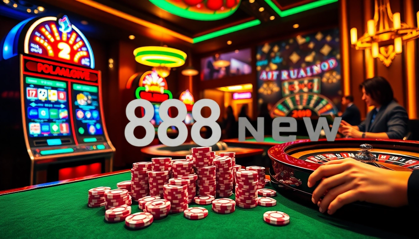 Experience thrilling moments at 888 new online casino with vibrant slots and exciting poker gameplay.