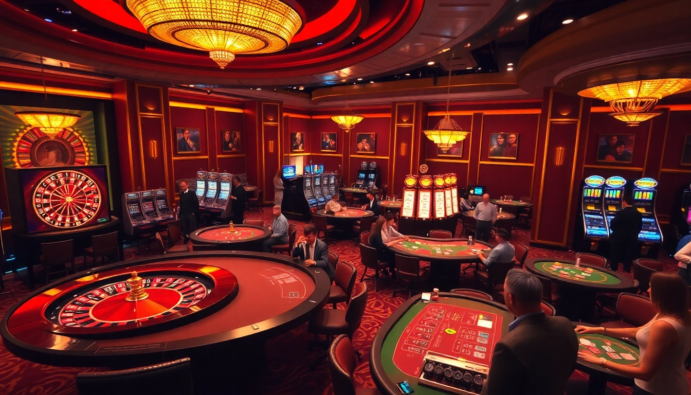 Experience the excitement at MM 88 with luxurious casino gaming elements.