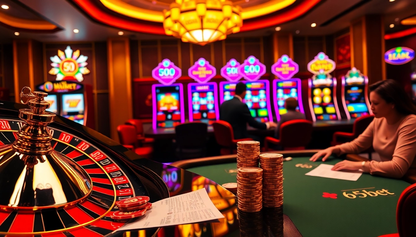 Experience the thrill of high-stakes gaming at 669bet with dynamic casino tables and vibrant poker chips.