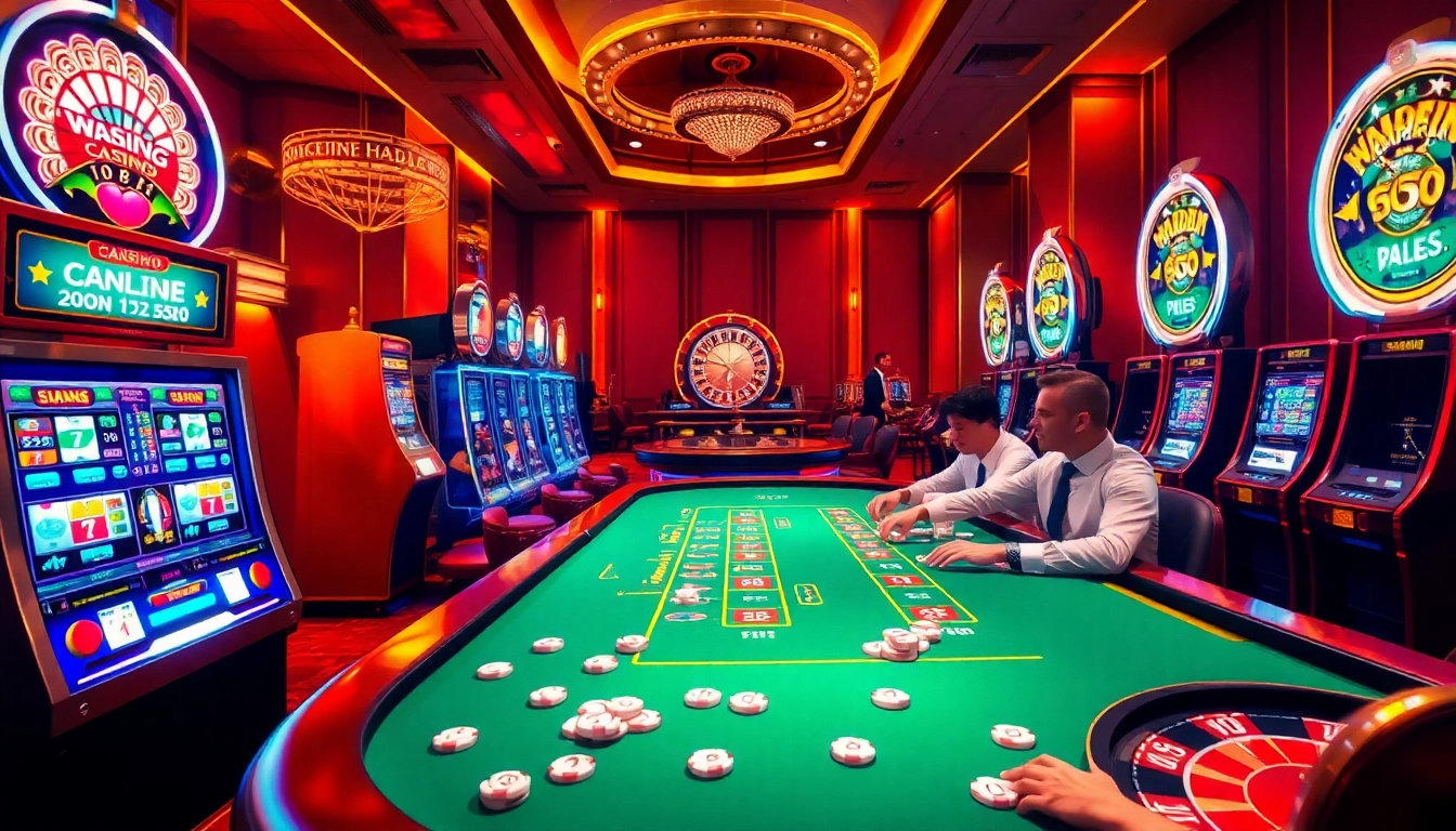 Engage in thrilling games at https://mm88.nl/ with vibrant poker tables and exciting slot machines.