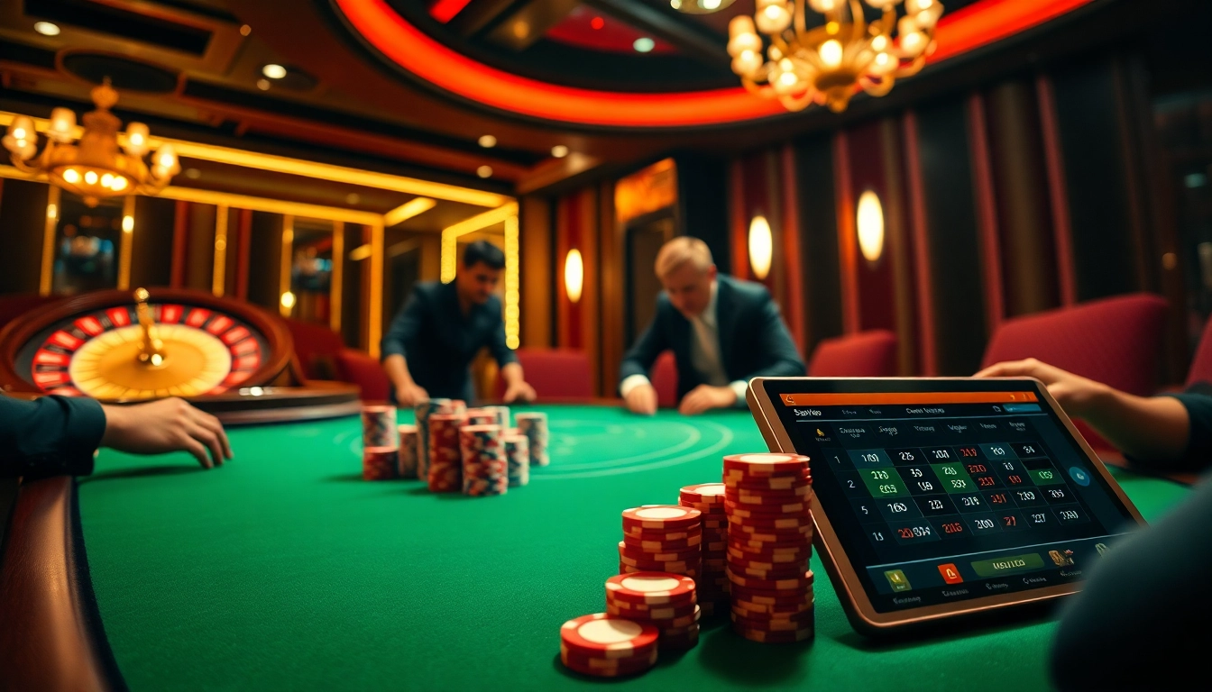 Play thrilling games at https://okadabooks.com/ while enjoying a vibrant casino atmosphere with poker and roulette.