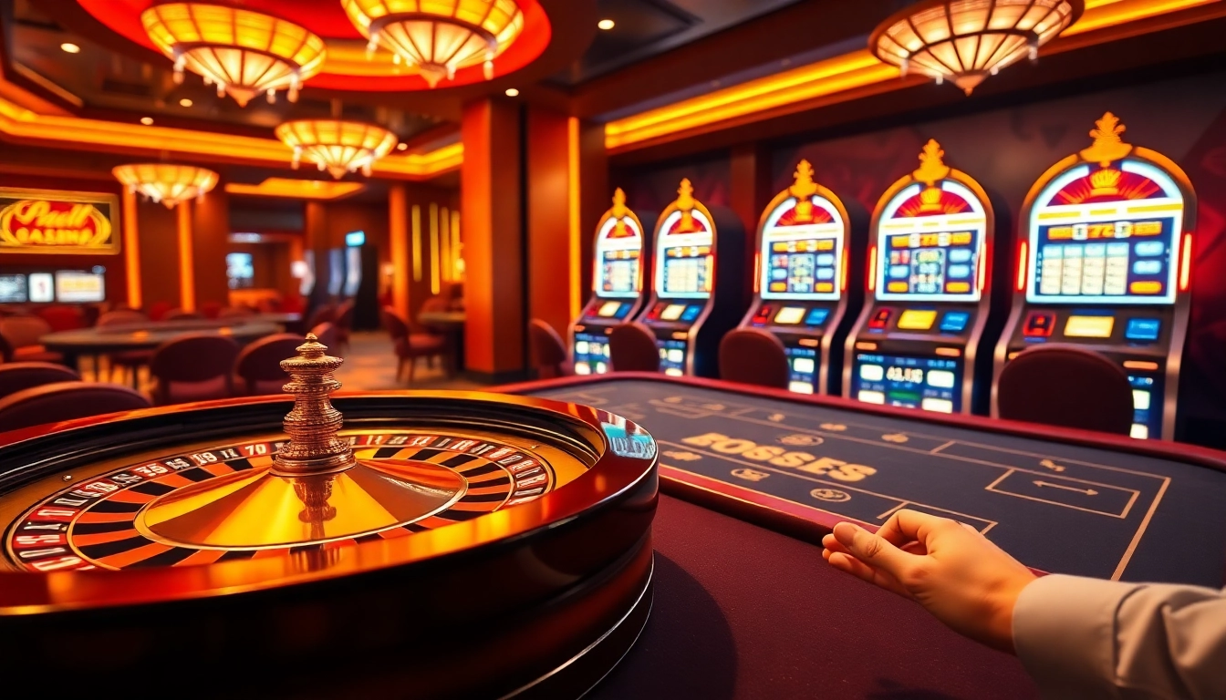 The 24kclub app enhances gaming, featuring an elegant casino scene with roulette, poker tables, and slot machines.