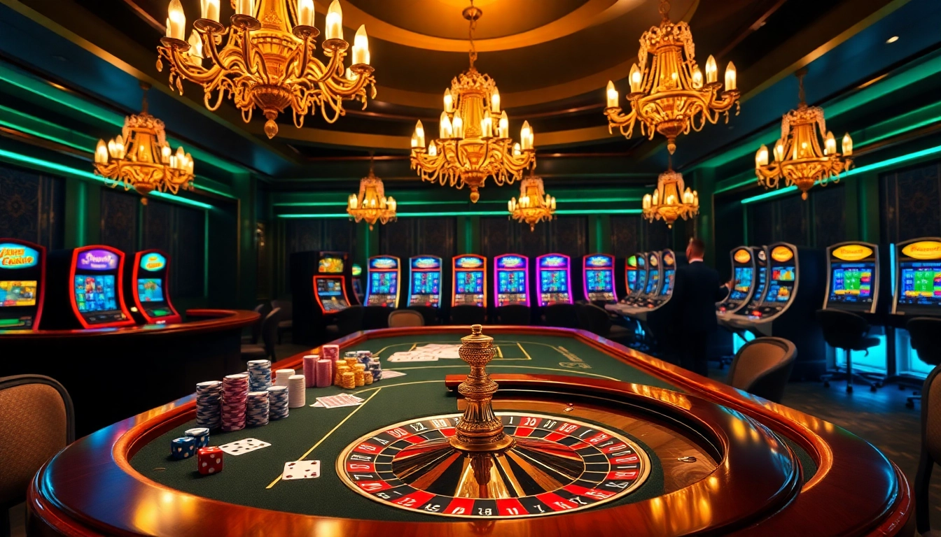 Experience the thrill of high-stakes poker at open888's luxurious casino.