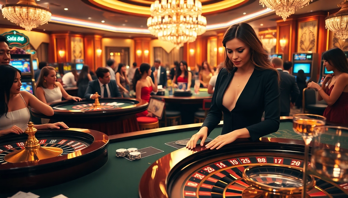 Experience excitement at the table with slot api raja 88 as players engage in thrilling casino action.
