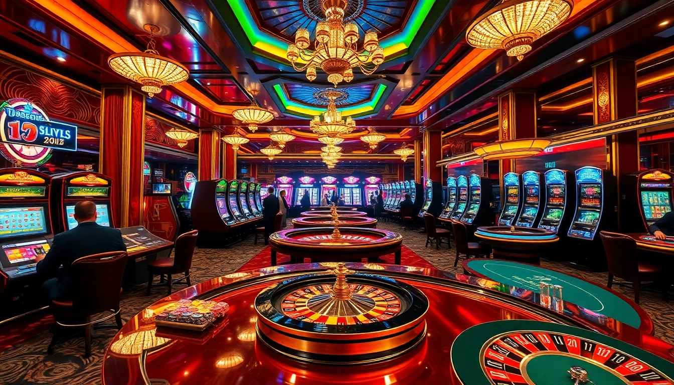 Experience high-stakes gaming thrills at XX88 COM in a luxurious casino setting.