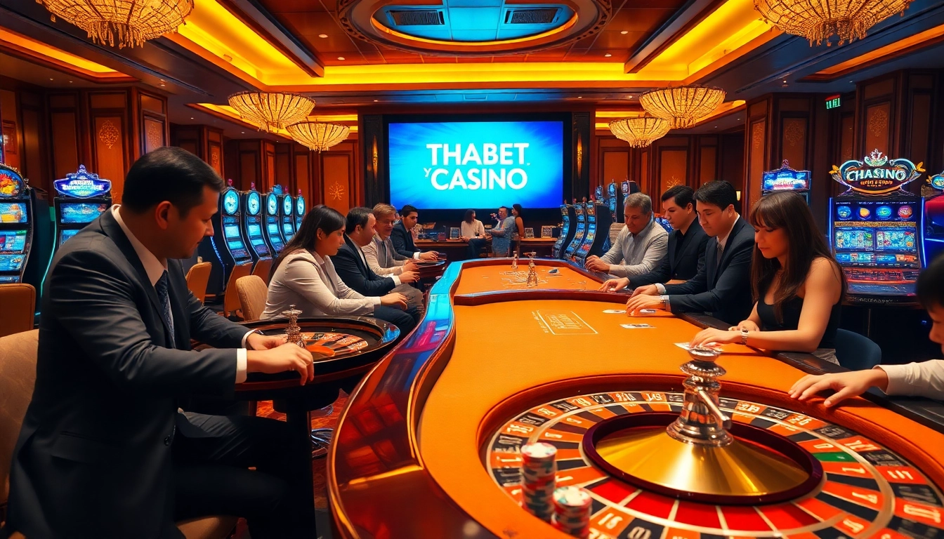 Experience the thrill at https://thabet.vegas/ with vibrant casino games and engaging gambling scenes.