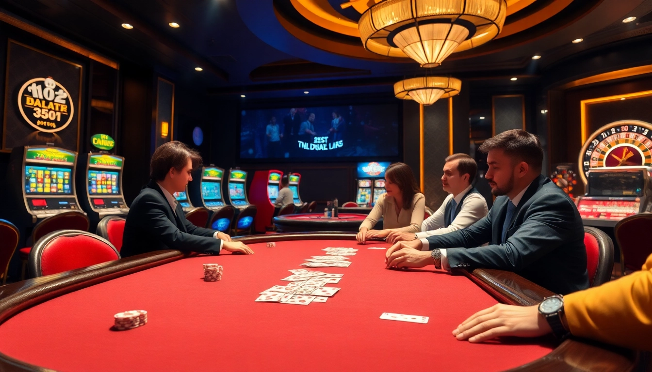 Engage in elite gambling strategies with Daftar Modal138 at a luxurious casino table.